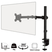 piXL Desk-Mounted Fully-Adjustable Single Monitor Arm for Screens (SINGLE ARM)