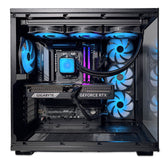 AMD Ryzen 7 5.60GHz RTX 5080 Performance Gaming PC with 32GB RGB DDR5, 2TB SSD, Windows 11 Home