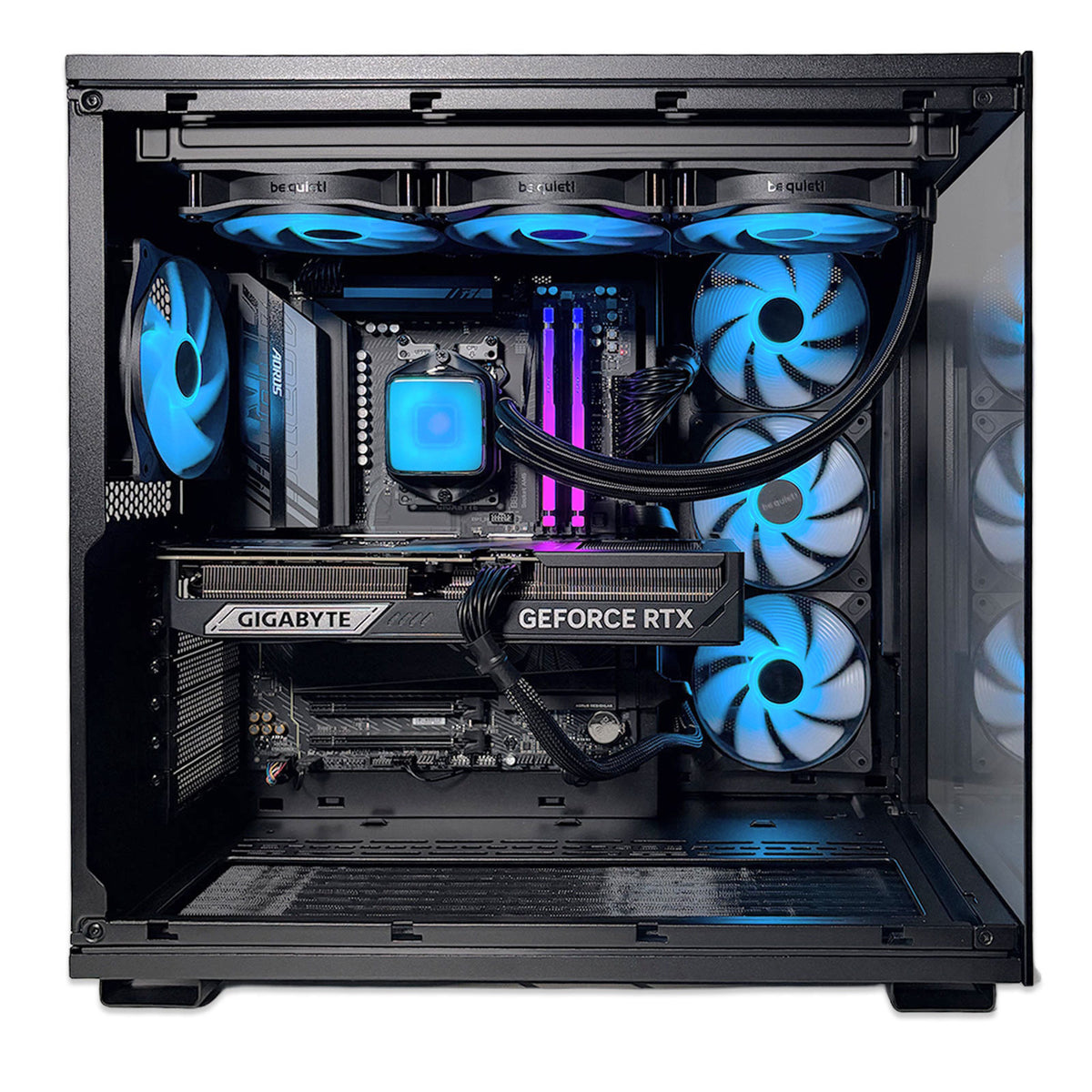 AMD Ryzen 7 5.60GHz RTX 5080 Performance Gaming PC with 32GB RGB DDR5, 2TB SSD, Windows 11 Home