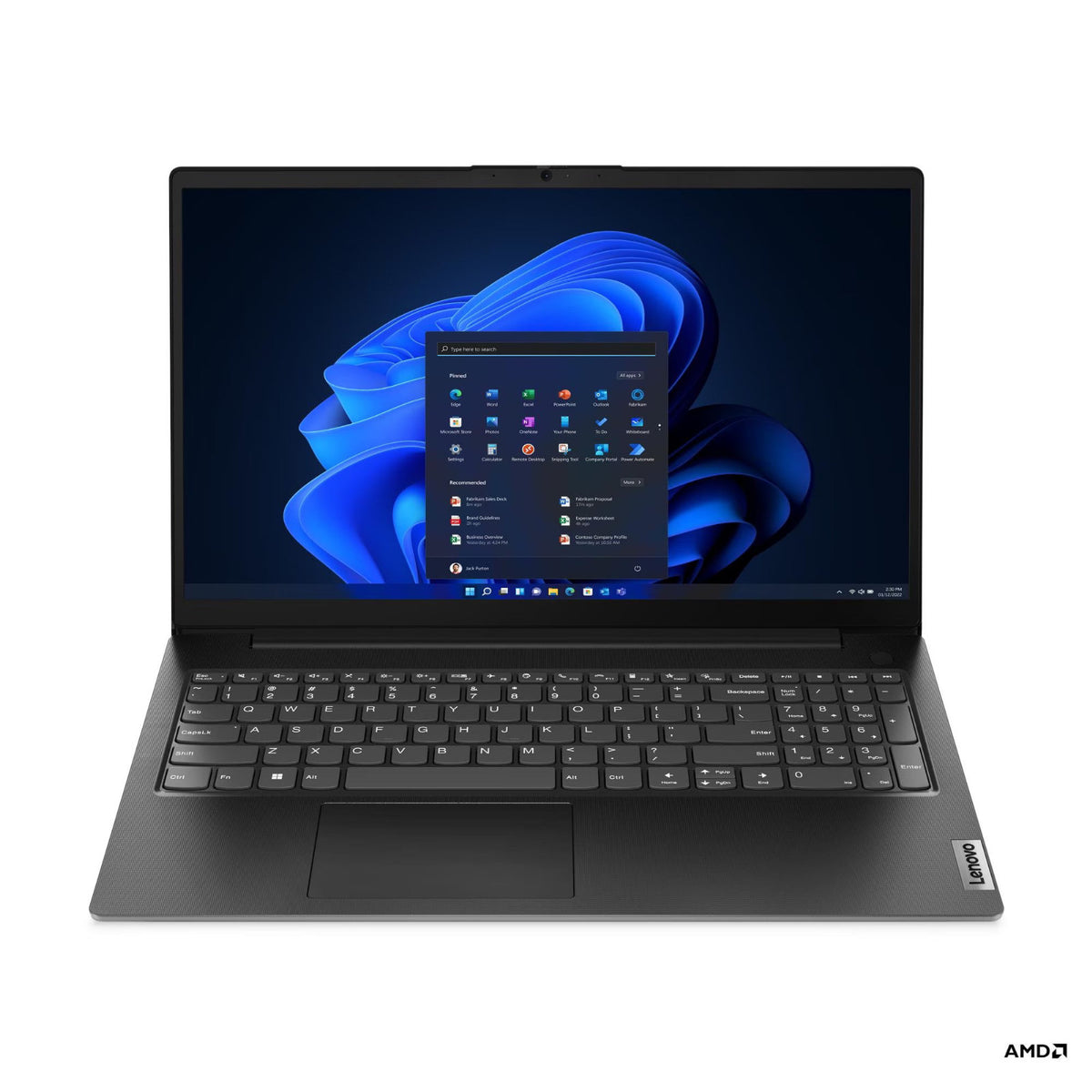 Lenovo V15 G4 AMN 82YU019FUK Laptop, Ryzen 5 7520U, 16GB RAM, 512GB SSD, Windows 11 Pro