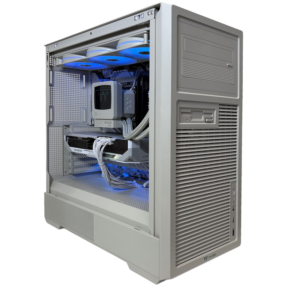 RETRO AMD Ryzen 7 7700X3D 8 Cores 4.5GHz RX 9070 XT Performance Gaming PC with 1TB NVMe SSD, 32GB RAM