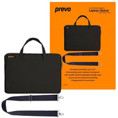 Prevo 15.6in Laptop Bag, Black