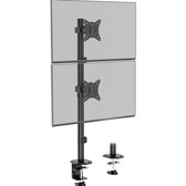 VonHaus Vertical Double Monitor Stand for 13-32in Screens