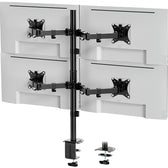 VonHaus Quad Monitor Stand for 13-32in Screens