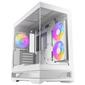 Antec Constellation C2M ARGB Micro-ATX PC Case, White