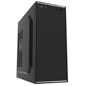 CiT Jet Stream Mid Tower 1 x USB 3.0 / 1 x USB 2.0 Black & Silver Case, 500W PSU