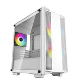 DeepCool CC360 ARGB WH, White, Mini Tower Chassis