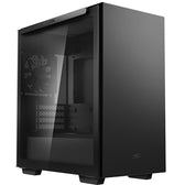 DeepCool MACUBE 110 Case, Black, Tempered Glass Side Window Panel