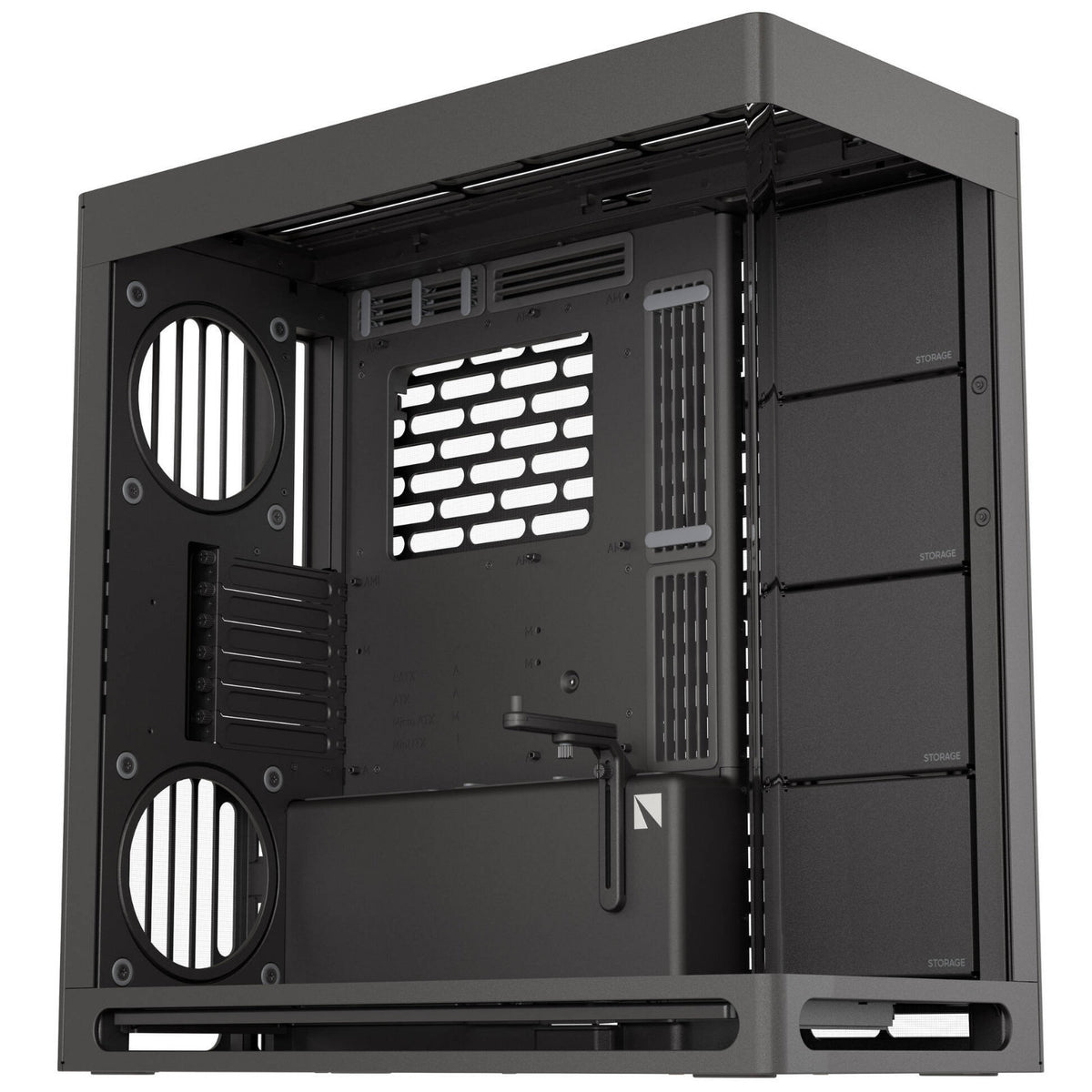 HAVN (HVN-CA-HS420-06) Black, Mid tower PC case