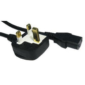 UK Mains to IEC Kettle 5m Black OEM Power Cable (RB-305)
