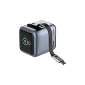 Verbatim Mini GaN Charger 70W Retractable USB-C Cable & Display
