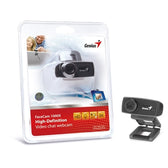 Genius FaceCam 1000X HD WebCam V2, Black