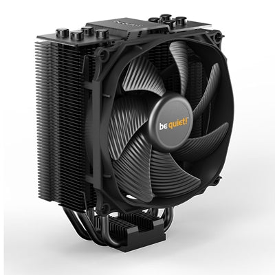 be quiet! Dark Rock Slim Fan CPU Cooler, Universal Socket, Silent Wings 3 120mm PWM Black Cooling Fan, 1500RPM, 4 Heat Pipes, 180W TDP, Compact Construction to Stop Blocking Memory Slots, Intel LGA 1700 &amp; AMD AM5 Compatible