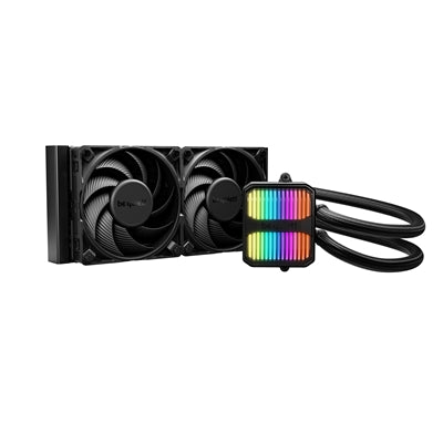 be quiet! Silent Loop 3 240mm All-in-One Liquid CPU Cooler, ARGB Lighting, Silent Wings 4 Fans, 3-Chamber Pump, High-Performance Cooling for Intel &amp; AMD CPUs