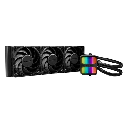 be quiet! Silent Loop 3 360mm All-in-One Liquid CPU Cooler, ARGB Lighting, Silent Wings 4 Fans, 3-Chamber Pump, High-Performance Cooling for Intel &amp; AMD CPUs