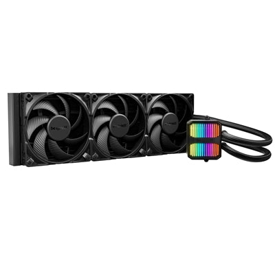 be quiet! Silent Loop 3 420mm All-in-One Liquid CPU Cooler, ARGB Lighting, Silent Wings 4 Fans, 3-Chamber Pump, High-Performance Cooling for Intel &amp; AMD CPUs