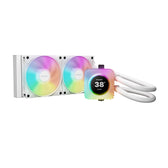 be quiet! Light Loop IO LCD 240mm White AIO CPU Liquid Cooler, ARGB, 120mm
