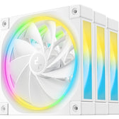 DeepCool FL12 120mm PWM 3 Pack Reverse White Fan