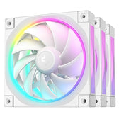 DeepCool FL12 120mm PWM 3 Pack White Fan