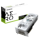 Gigabyte NVIDIA GeForce RTX 5070 Ti AERO OC 16GB GDDR7 Graphics Card, White, RGB