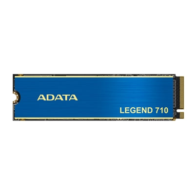 Adata Legend 710 (ALEG-710-256GCS) 256GB NVMe SSD, M.2 Interface, PCIe Gen3, 2280, Read 2100MB/s, Write 1600MB/s, Heatsink, 3 Year Warranty