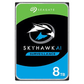 Seagate SkyHawk Surveillance AI 8TB 3.5in 7200RPM 256MB Cache SATA III Internal Hard Drive