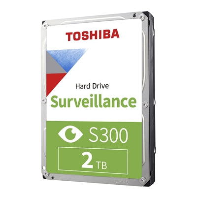 Toshiba S300 HDWT720UZSVA 2TB SATA III 3.5in 5400RPM Surveillance Internal Hard Drive