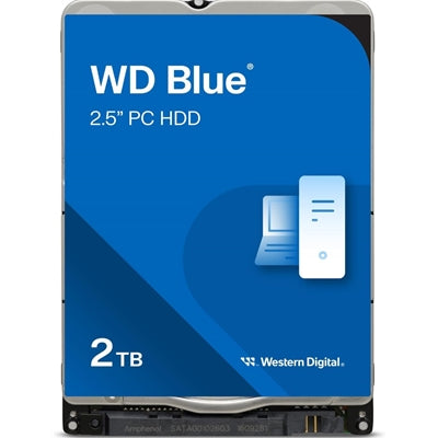 WD Blue WD20SPZX 2 TB 2.5" SATA 6Gb/s 5400 rpm Internal Hard Drive