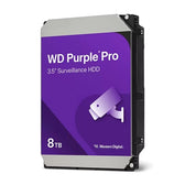 WD WD8002PURP Purple Pro 8TB SATA Surveillance Hard Drive, 6Gb