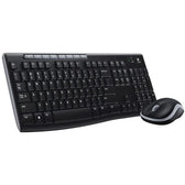 Logitech MK270 Wireless Keyboard and Mouse Combo for Windows, Black