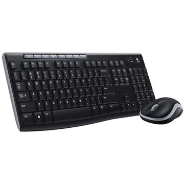 Logitech MK270 Wireless Keyboard and Mouse Combo for Windows, Black