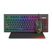 Marvo Scorpion CM310 Loot 30 3 in 1 RGB Wired Gaming UK Layout TKL Keyboard, Black