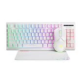 Marvo Scorpion CM310 Loot 30 3 in 1 RGB Wired Gaming UK Layout TKL Keyboard, White
