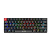 Marvo Scorpion KG933G Saber 61 Wired Mechanical RGB 60% UK Layout Gaming Keyboard (Black)