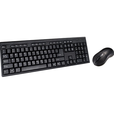 Target KBMS-001 Wired USB Keyboard &amp; Mouse Combo, Spill-Resistant Full-Size Keyboard with Multimedia Keys + 800 DPI Optical Mouse, Plug-and-Play