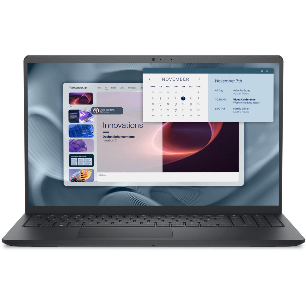 Dell Pro 15 Essential PV15250 82W4F Laptop, i7-1355U, 16GB RAM, 512GB SSD, Windows 11 Pro