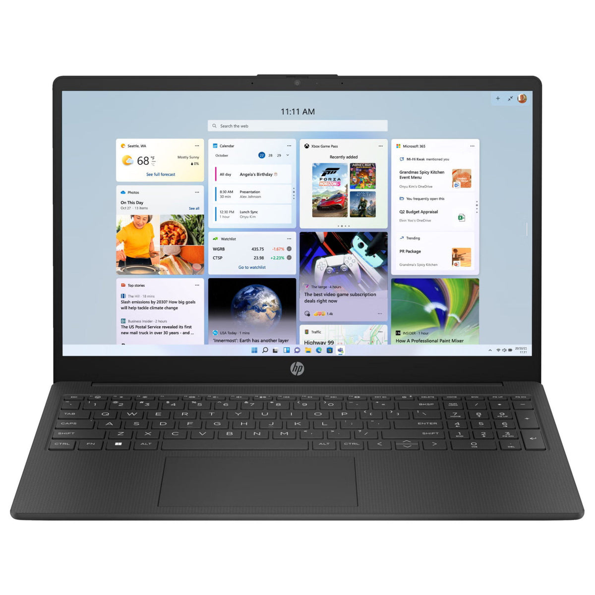 HP Laptop (D37J6EA#ABU), Core 3-100U, 8GB RAM, 512GB SSD, Windows 11 Home