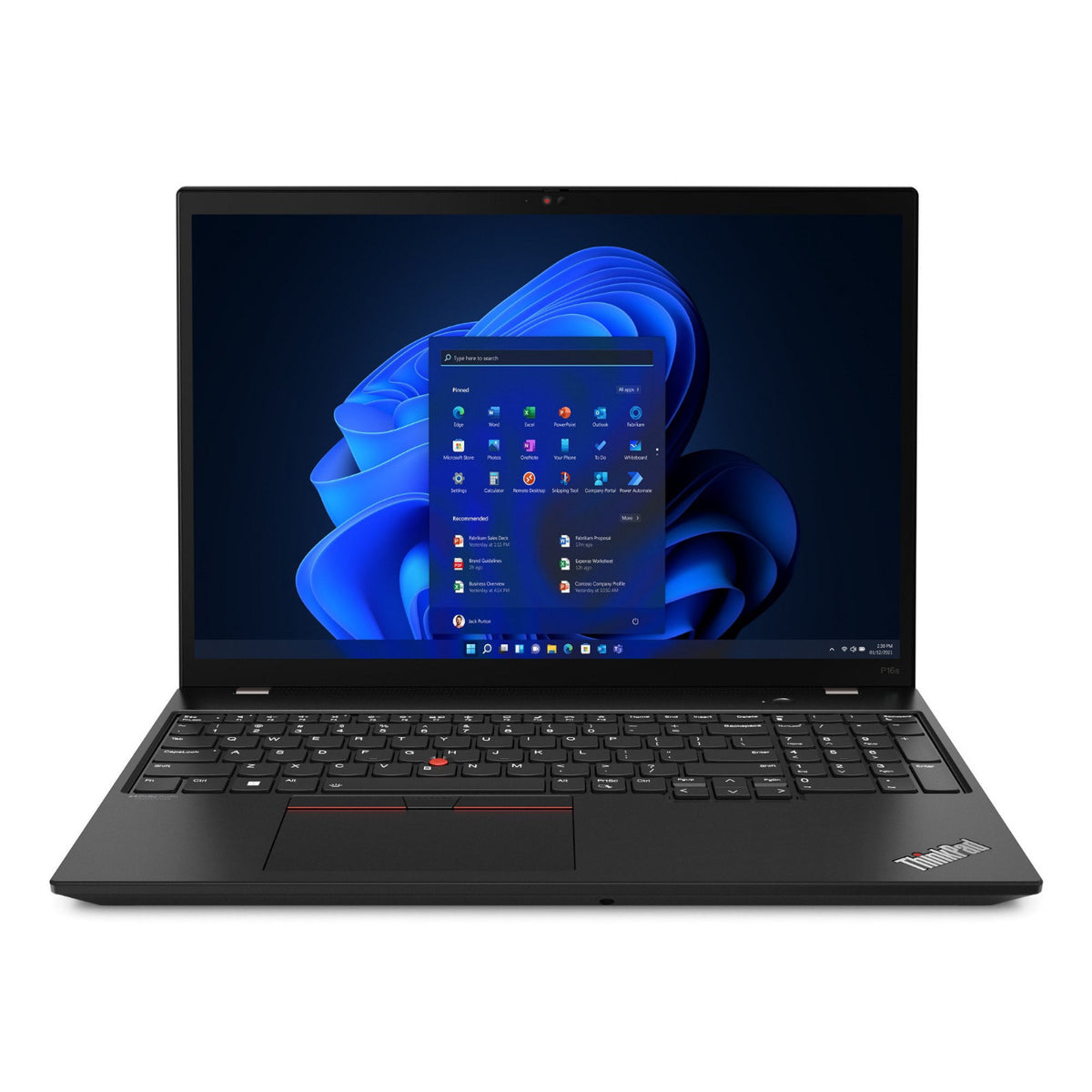 Lenovo ThinkPad P16s Laptop, i7-1360P, 16GB RAM, 256GB SSD, Windows 11 Pro