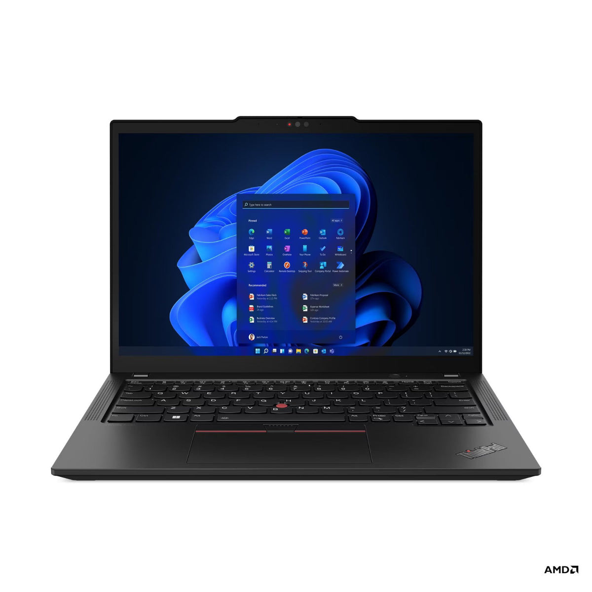 Lenovo ThinkPad X13 Laptop, Ryzen 5 PRO 7540U, 16GB RAM, 256GB SSD, Windows 11 Pro, Touchscreen
