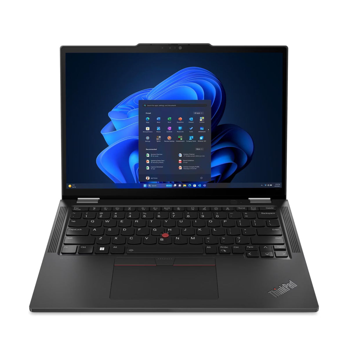 Lenovo ThinkPad X13 2-in-1 Laptop, Core Ultra 5 125U, 16GB RAM, 256GB SSD, Windows 11 Pro, Touchscreen