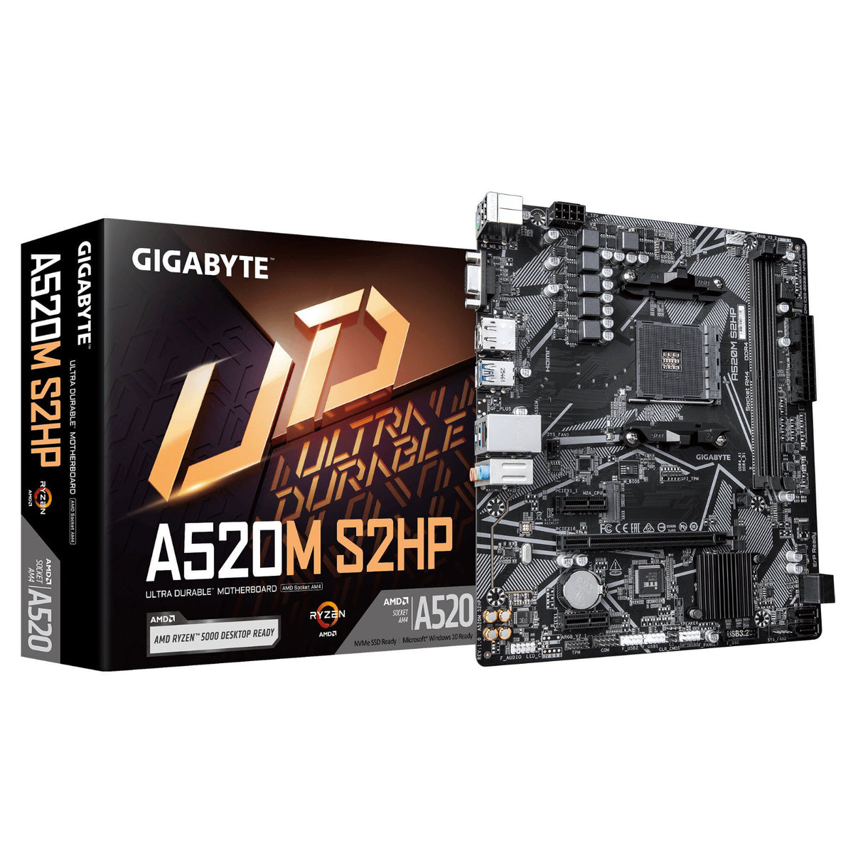 Gigabyte A520M S2HP AMD AM4 Socket Motherboard