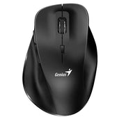 GENIUS Ergo 8230S Easy Ergonomic Wireless Silent Mouse, Black