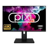 piXL PX27UDH4K 27in 60Hz 4K IPS Monitor with 3840 x 2160 Resolution