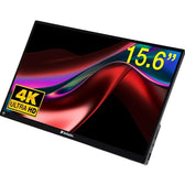 Verbatim Portable 15.6in Touch Monitor 4K UHD ALU