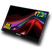Verbatim Portable 17.3in Touchscreen Monitor 4K UHD ALU