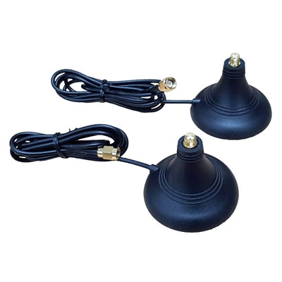 DrayTek ANT-BAS4G Magnetic Bases &amp; 1M Extension Cable for 4G Antennas (Pair)
