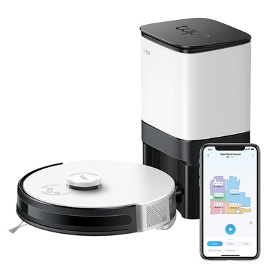 TP-Link Tapo RV30 Max Plus Robot Vacuum Cleaner &amp; Auto-Empty Dock