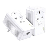 TP-Link TL-PA7017P KIT AV1000 Gigabit Passthrough Powerline Starter Kit