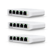 Ubiquiti USW-FLEX-MINI-3 UniFi USW Flex Mini 5 Port Smart Managed POE/USB C Powered Gigabit Network Switch