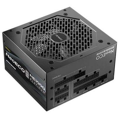 Antec NE1000 Platinum NeoEco 1000W Fully -Modular ATX 3.1 Power Supply, PCIe 5.1 Ready with 12V 2x6 Connector, 80 Plus Platinum Certified, 120mm FDB Silent Fan, 10-Year Warranty